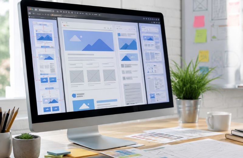 Criação de landing pages profissionais para geração de leads